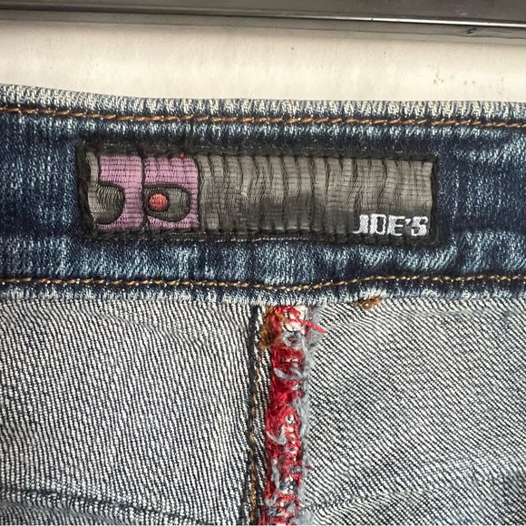 VTG Y2K Joe’s Jeans SZ 28 Faded Western Boho Mid Rise Retro Hipster - Picture 11 of 11